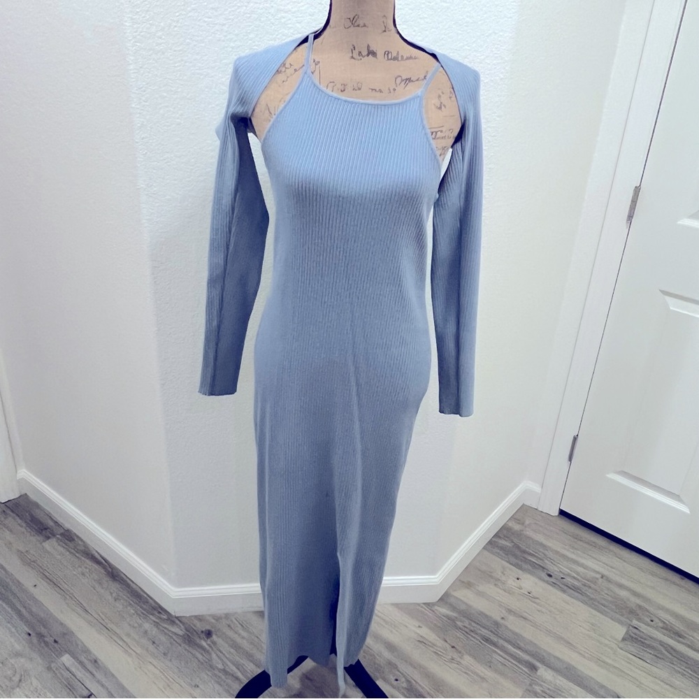 NWT Anthropologie Knit Sweater Two Piece M